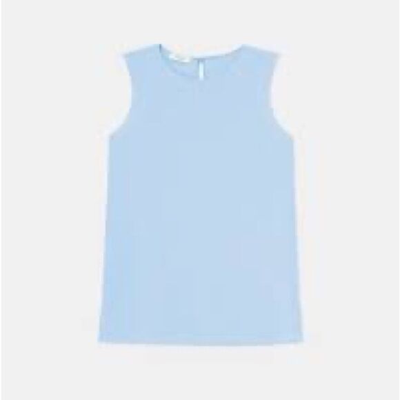 Lafayette 148 New York Tops - Lafayette 148 NY Silk Crepe De Chine Sleeveless Blouse 3X Excellent Condition
